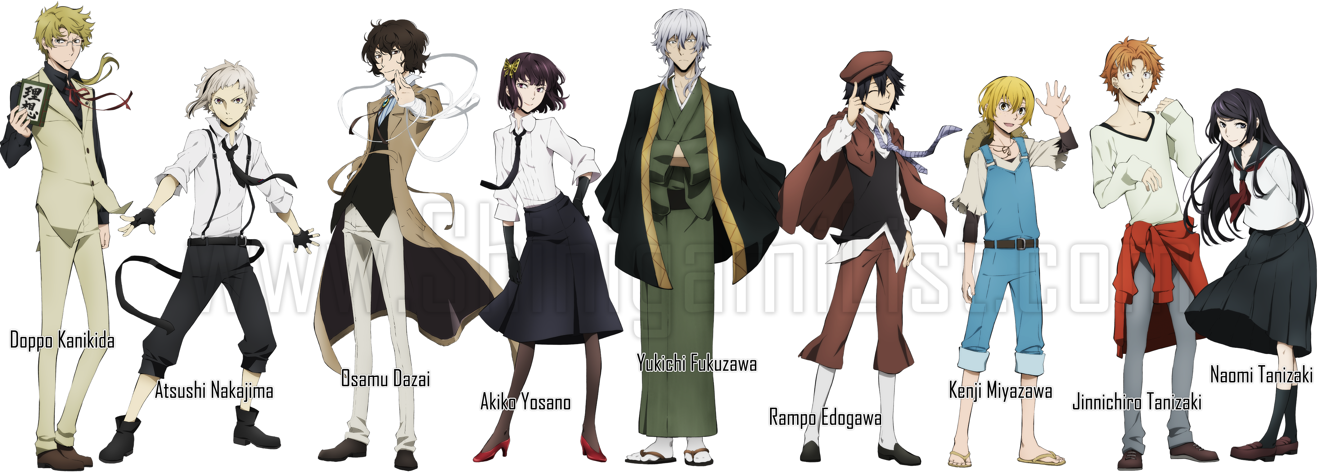 bungou-stray-dogs-special-detective-agency-characters